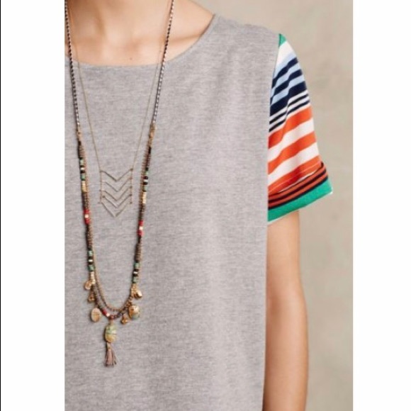 Anthropologie Printset Tee by Porridge - Picture 2 of 7